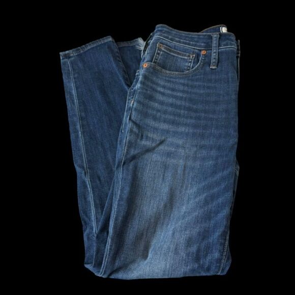 Madewell Curvy High Rise Skinny Whiskered Jeans Sz 27 - Picture 4 of 12